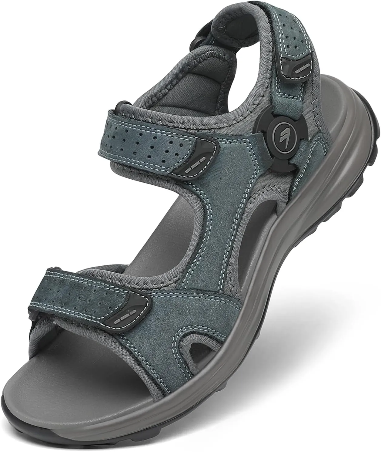 FLARUT Men's Sport Sandals Outdoor Hiking Sandal Open Toe Walking Sandals for Summer Beach Water Shoes