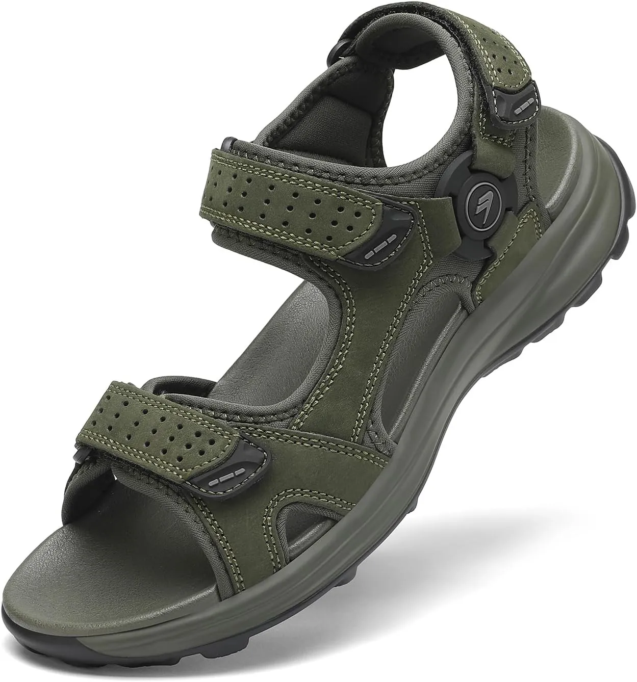 FLARUT Men's Sport Sandals Outdoor Hiking Sandal Open Toe Walking Sandals for Summer Beach Water Shoes