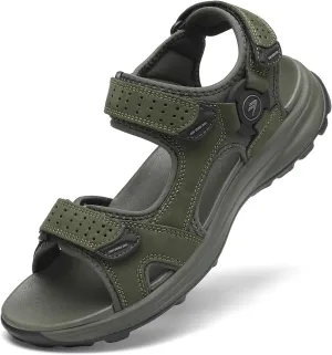 FLARUT Men's Sport Sandals Outdoor Hiking Sandal Open Toe Walking Sandals for Summer Beach Water Shoes