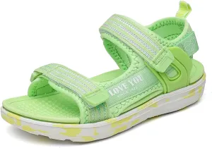 FLIOZY Sandals Girl's Hiking Sandals Kids Adjustable Straps Open Toe Sport Sandals Toddler Summer Sports Outdoor Shoes