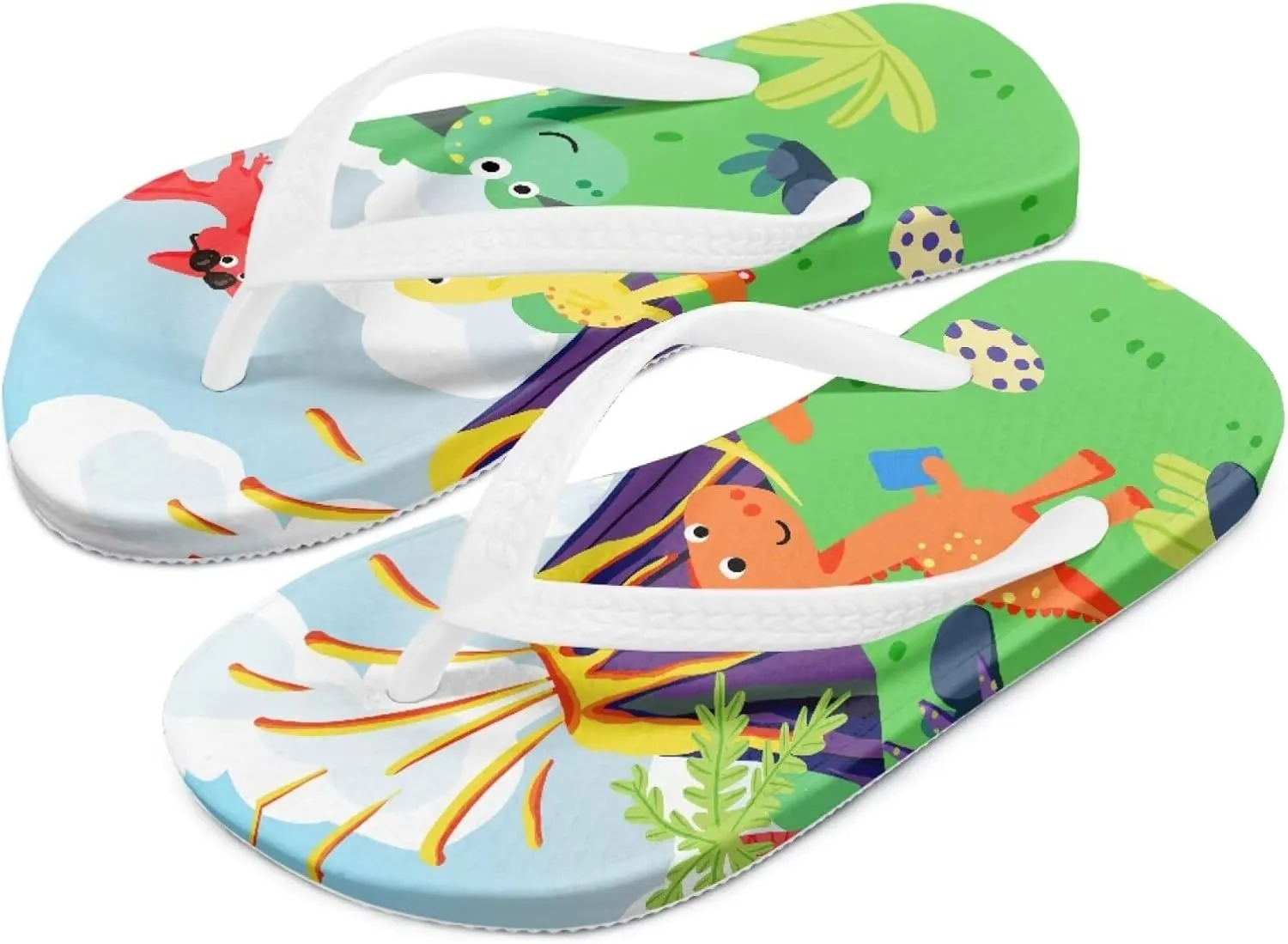 Flip Flops for Kids Boys Summer Sandals Girls Slippers with Non Slip Sole Indoor Outdoor Summer Beach Shoes
