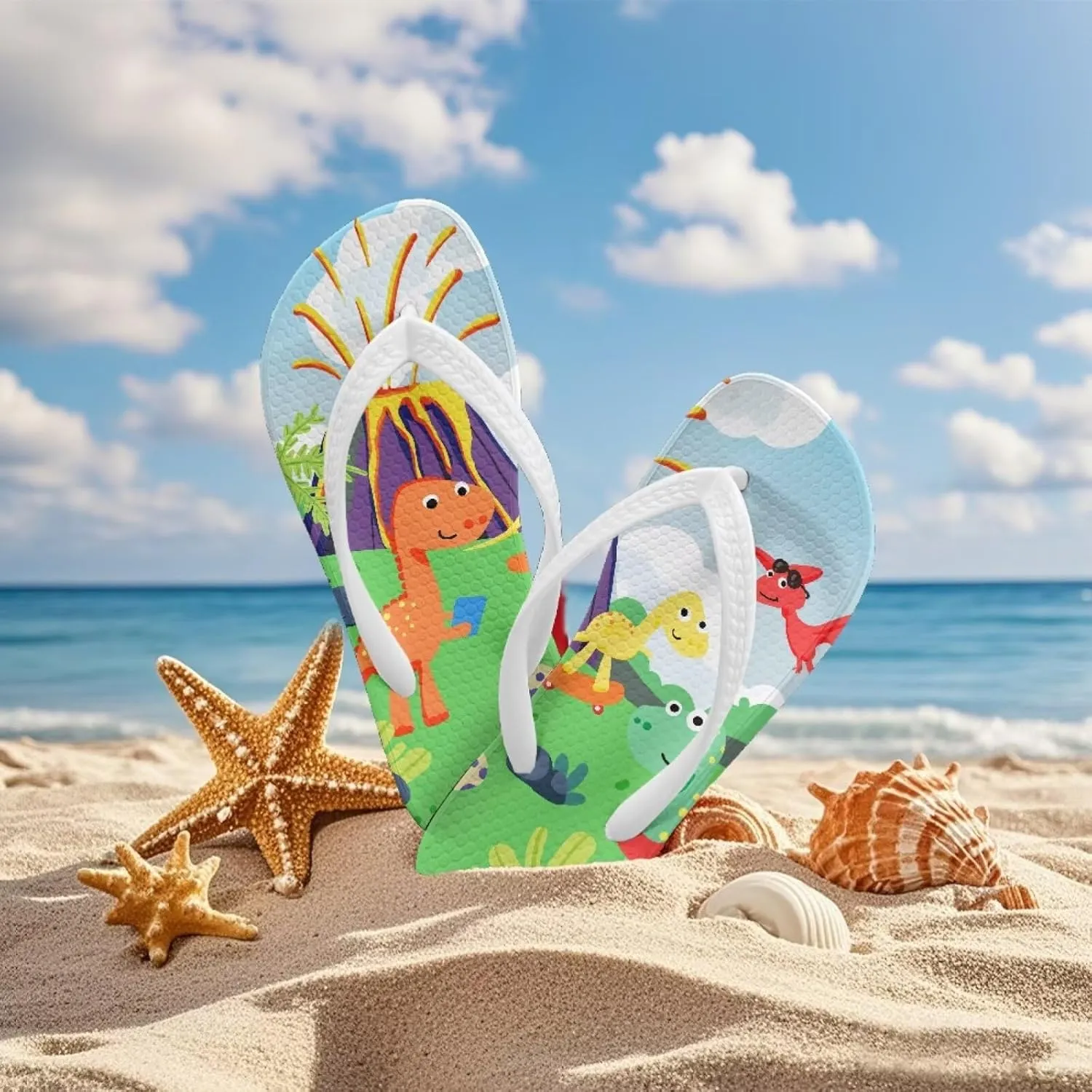 Flip Flops for Kids Boys Summer Sandals Girls Slippers with Non Slip Sole Indoor Outdoor Summer Beach Shoes