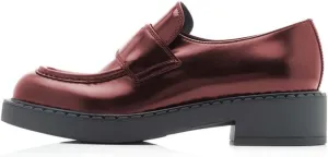 FYS Women Closed Round Toe Block Low Heel Loafers Slip on Platform Oxfords Shoes Uniform Dress Outfit Office Work Shoes Size 4-15 US