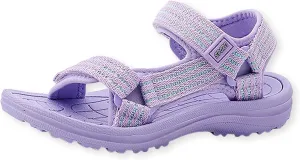 Girls Sandals Fashion Soft Bottom Non Slip Comfortable Adjustable Straps Princess Kids Open Toe Beach Sandals