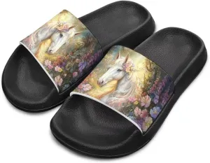Girls Slides Kids Summer House Shoes for Boys Beach Pool Sporty Slides Shower Non Slip Swimming Gifts