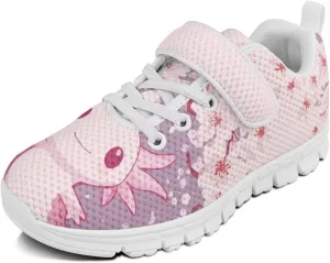 Girls Tennis Shoes Kids School Sneakers Trendy Running Athletic Shoes