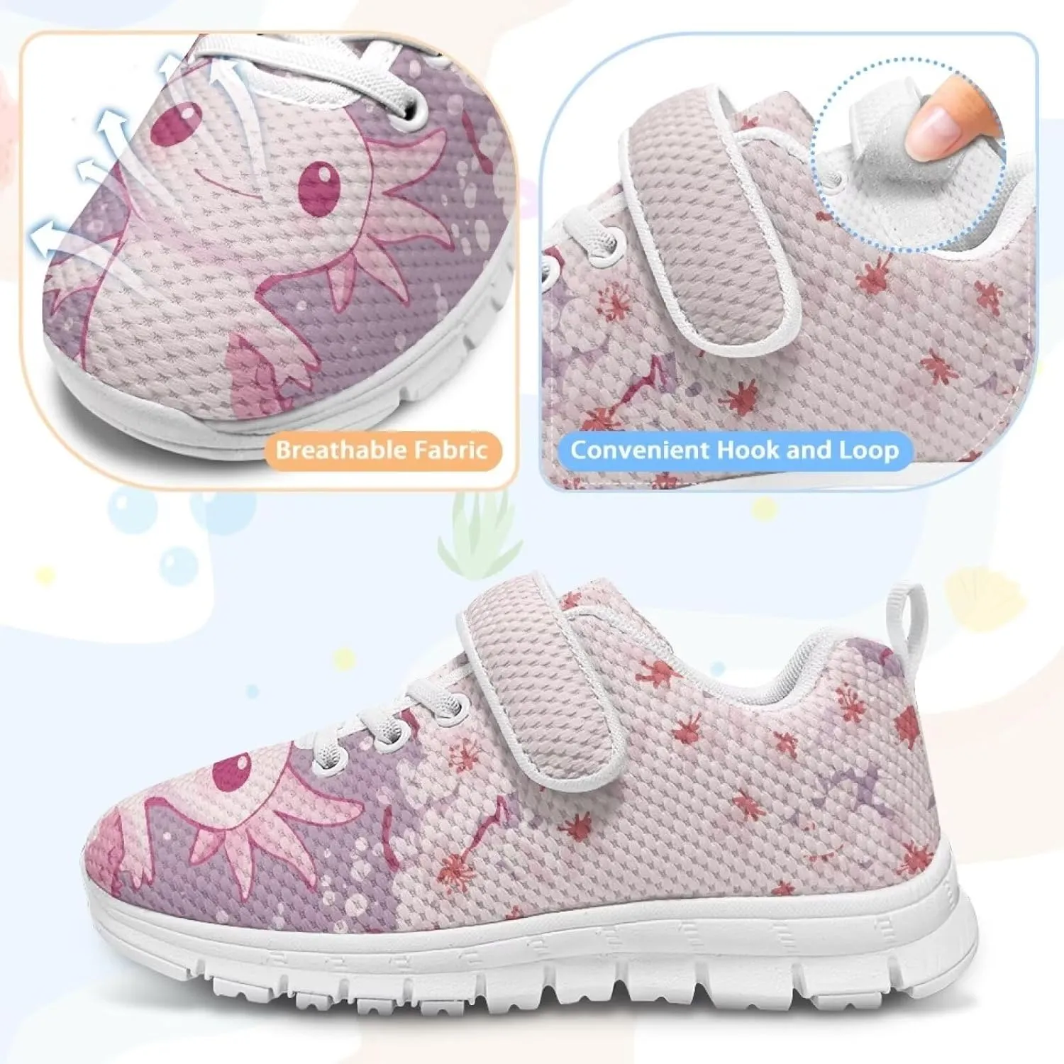 Girls Tennis Shoes Kids School Sneakers Trendy Running Athletic Shoes