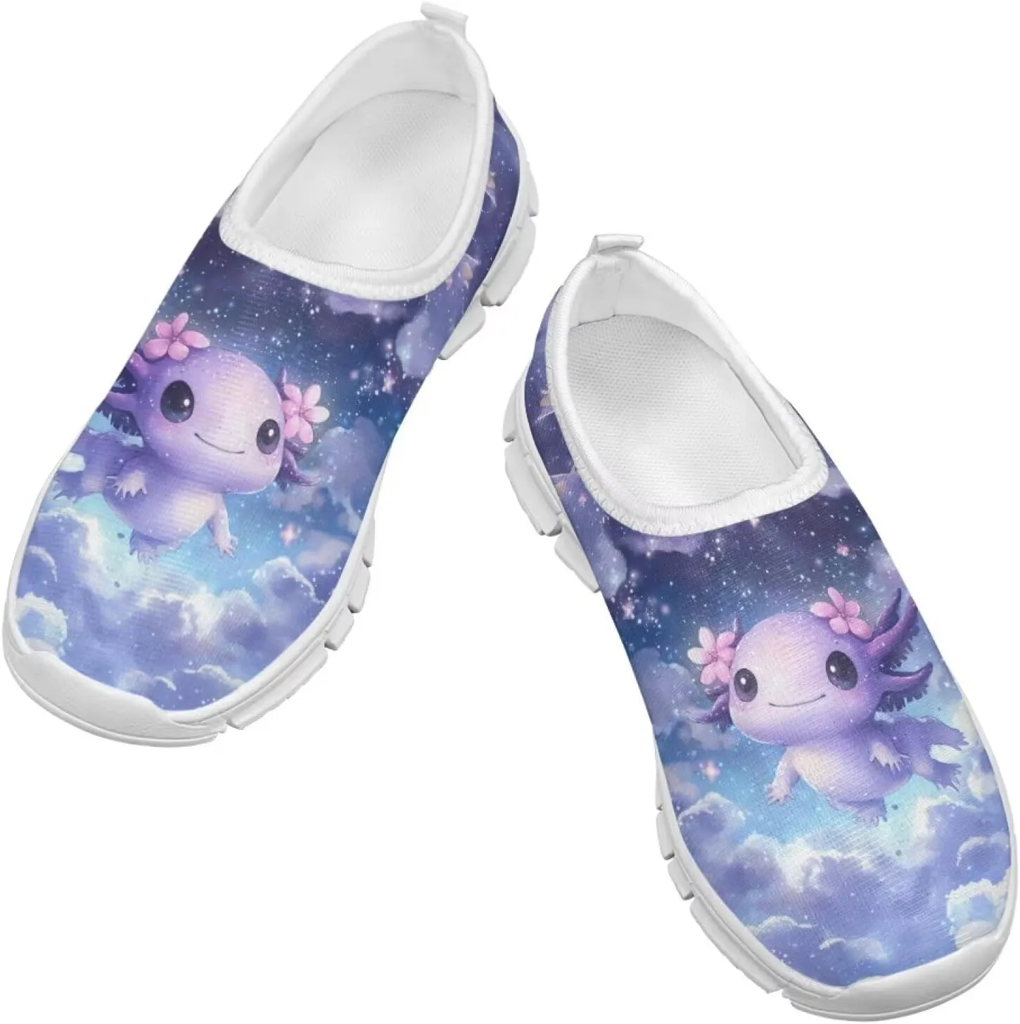 Girls Tennis Shoes Little Kids Slip On Sneakers Trendy Pattern Shoes