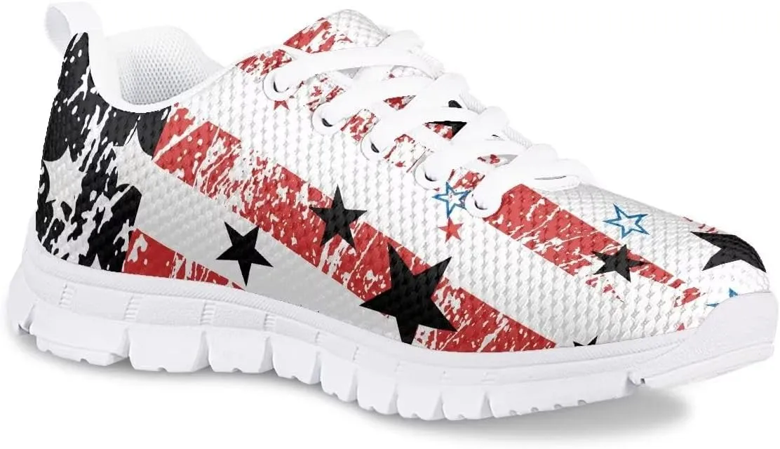 Hawapod Lace Up Sneakers for Girls Casual Fashion Cute Flat Girls' Running Shoes