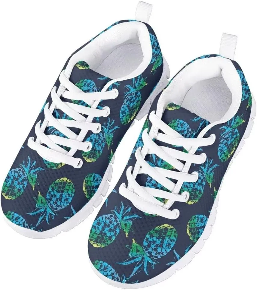 Hawapod Lace Up Sneakers for Girls Casual Fashion Cute Flat Girls' Running Shoes