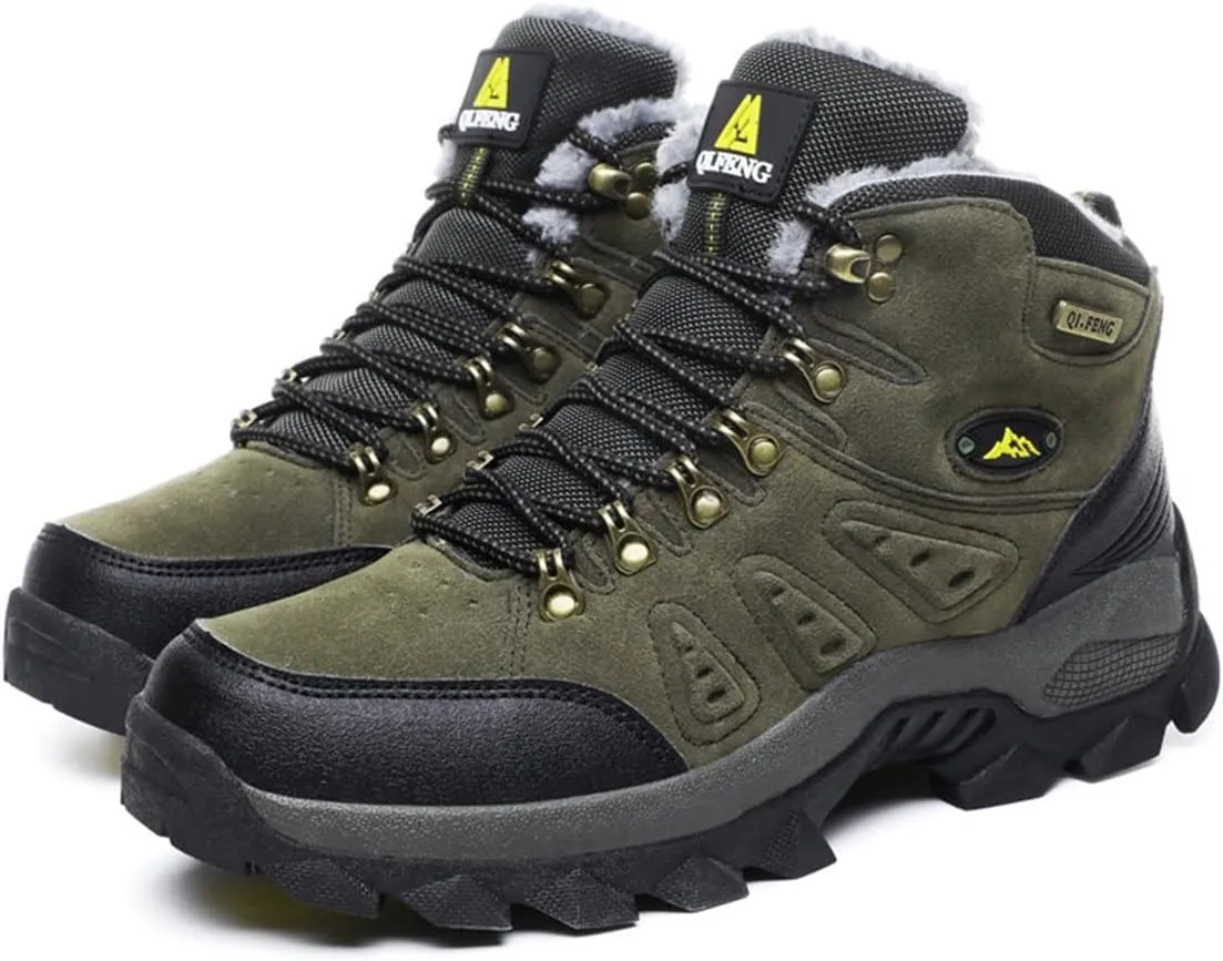Hiking Shoes Mens Waterproof Mountain Trekking Shoes Women Breathable Walking Shoes Outdoor Sports Winter Boots