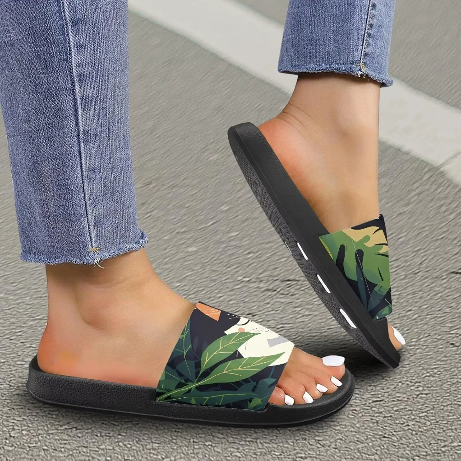 Increase Platform Flip Flops - Anti-Slip Outdoor Sandals for Beach, Pool, and Travel