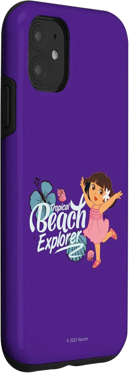 iPhone 11 Dora the Explorer Tropical Beach Explorer Case