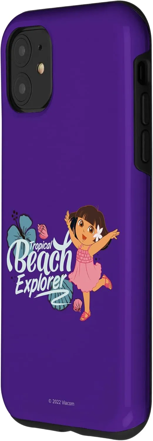 iPhone 11 Dora the Explorer Tropical Beach Explorer Case