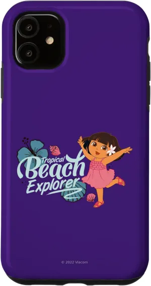 iPhone 11 Dora the Explorer Tropical Beach Explorer Case