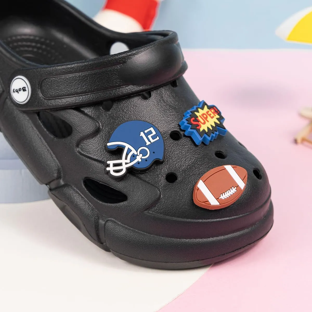 ISINSER Boys Girls Clogs Shoes Toddler Garden Glogs Sandles Cute Summer Water Shoes Slip On Clogs Indoor Outdoor Children Beach Pool Shoes