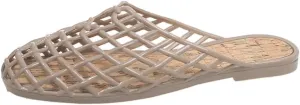 Jelly Mesh Ballet Flats for Women Clear Jelly Sandals Slip On Mule Breathable - Trendy No Slip Cute Causal Comfortable Walking Lightweight Running Beach Travel Cruise Vacation Standing All Day Summer