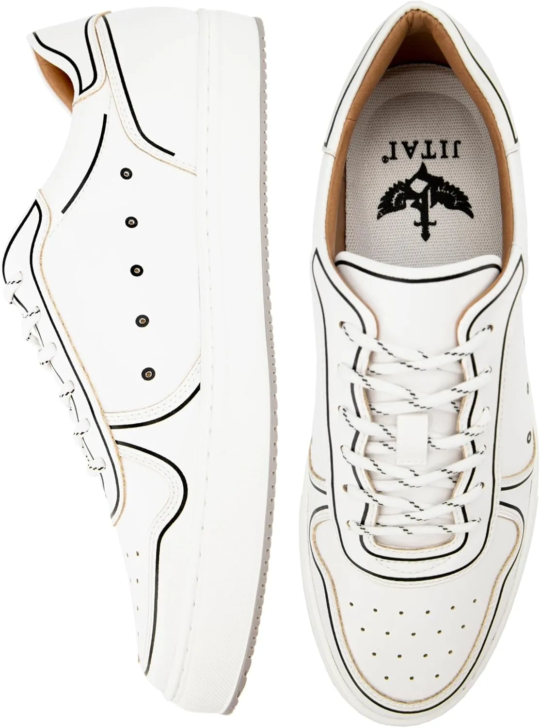 JITAI Mens Fashion Sneakers Shoes Casual Shoes Brand Design Fashion Shoes