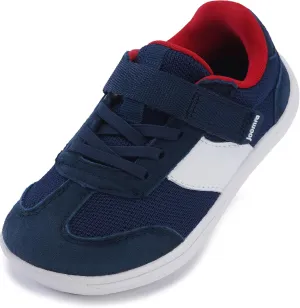 Joomra Toddler/Little Kid Wide Barefoot Shoes | Splay Naturally Minimalist Sneakers for Boys Girls | Zero Drop Sole