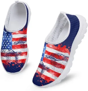 KEIAHUAN Trendy Running Shoes for Women Sneakers, Casual Lightweight Training Shoes Non-Slip Athletic Tennis Shoes