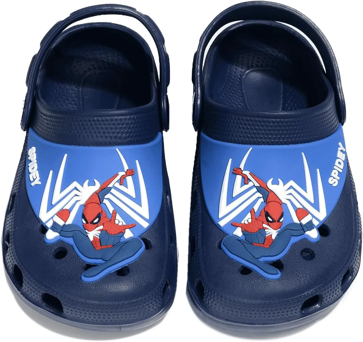 Kids Boys Cartoon Garden Clogs EVA Slip on Sandals Breathable Slipper Water Shoes for Beach Indoor Outdoor (Toddler/Little Kids)