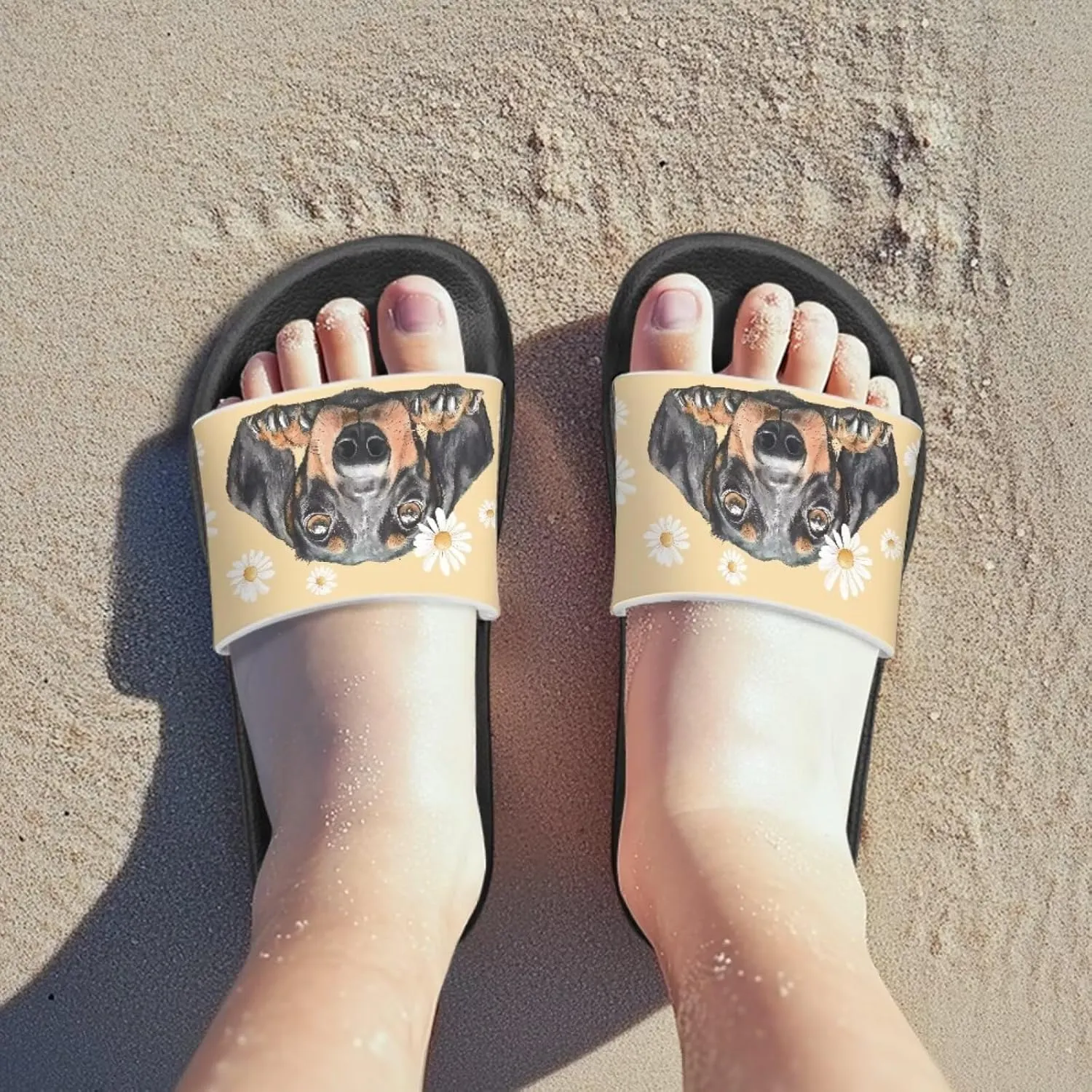 Kids Slides for Girls Shoes Summer Open Toe Slides Sandals Boys Beach Slide Kids Shower Shoes Non-Slip