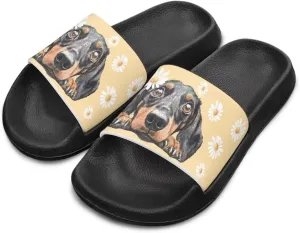 Kids Slides for Girls Shoes Summer Open Toe Slides Sandals Boys Beach Slide Kids Shower Shoes Non-Slip