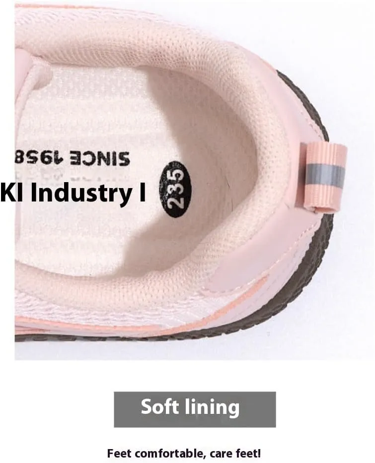 Korean Low-Top Chunky White Sneakers | Ins Retro Y2K Trendy Germany Training Shoes with Cloud Comfort Sole | Breathable Boost-up Platform | Kawaii OOTD for Girls & Women | Campus Student Outfit