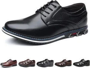 Large size fashion men's solid color retro head layer cowhide leather upper open toe sandals, comfortable non-slip hook-and-loop breathable beach shoes