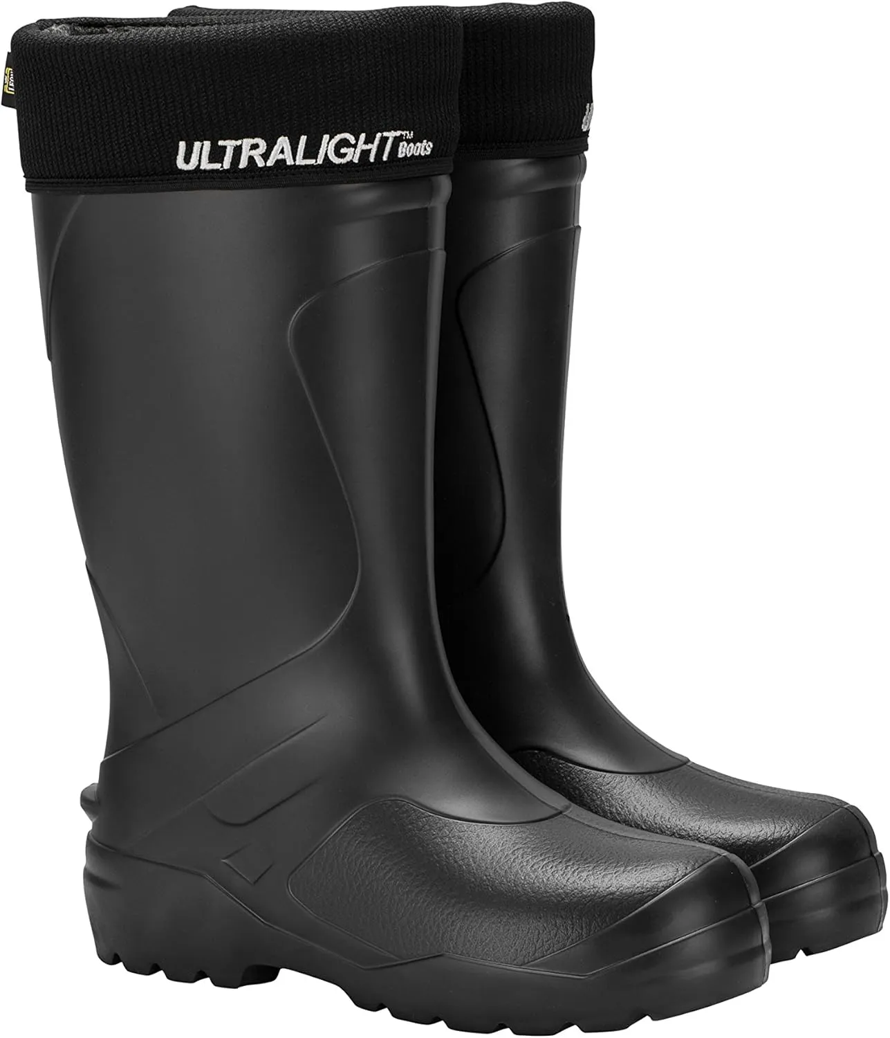 Leon Boots Explorer Ultralight Waterproof Boots, Men's and Women's Sizes, Removable and Machine Washable Lining, Size US Men's 10, EU 43, Black