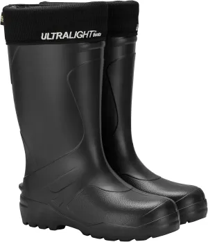 Leon Boots Explorer Ultralight Waterproof Boots, Men's and Women's Sizes, Removable and Machine Washable Lining, Size US Men's 10, EU 43, Black