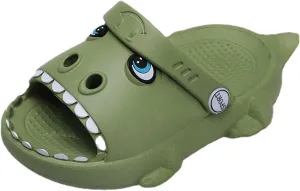 Meidiastra Kids Toddler Boys Girls Cute Cartoon Garden Clogs Shoes Slip On Open Toe Sandals Children Beach Slide Slippers Water Shoes