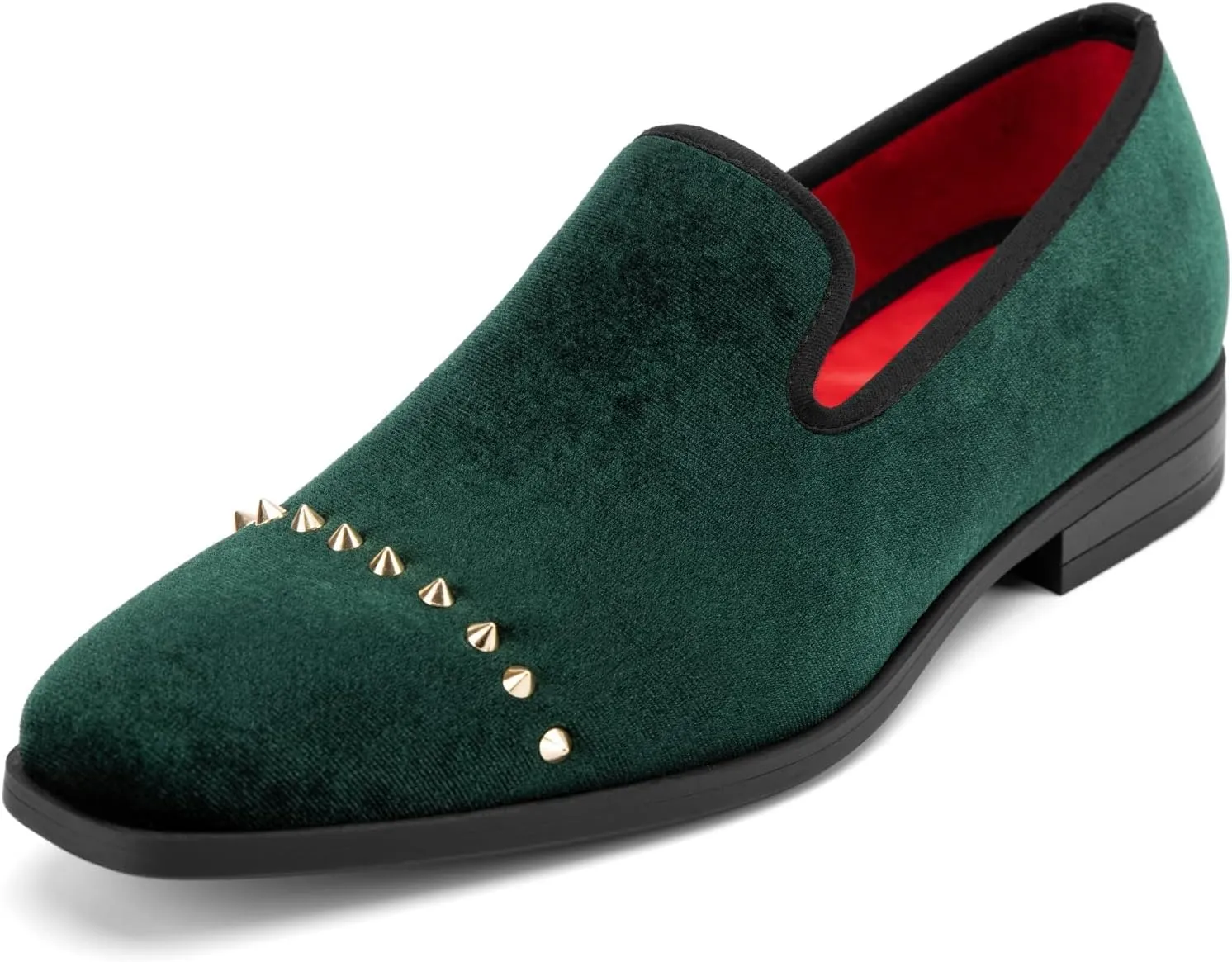 Meijiana Men Faux Leather Noble Loafer Shoes Slip-on Loafer Smoking Slipper Tassel Loafer