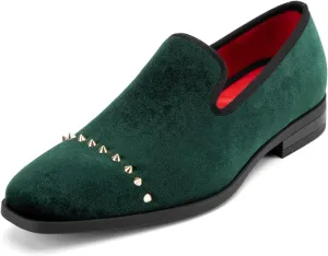 Meijiana Men Faux Leather Noble Loafer Shoes Slip-on Loafer Smoking Slipper Tassel Loafer