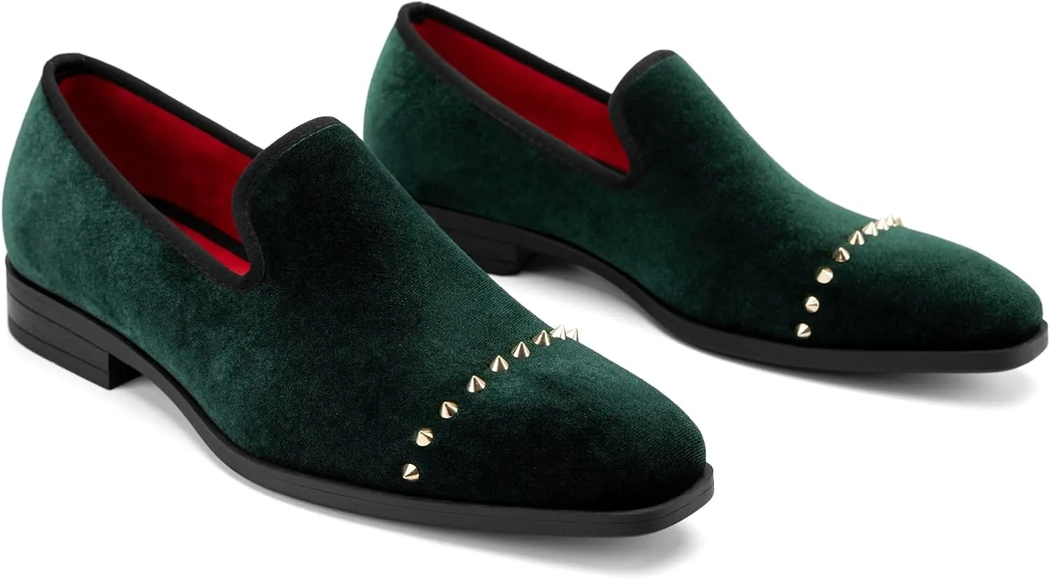 Meijiana Men Faux Leather Noble Loafer Shoes Slip-on Loafer Smoking Slipper Tassel Loafer