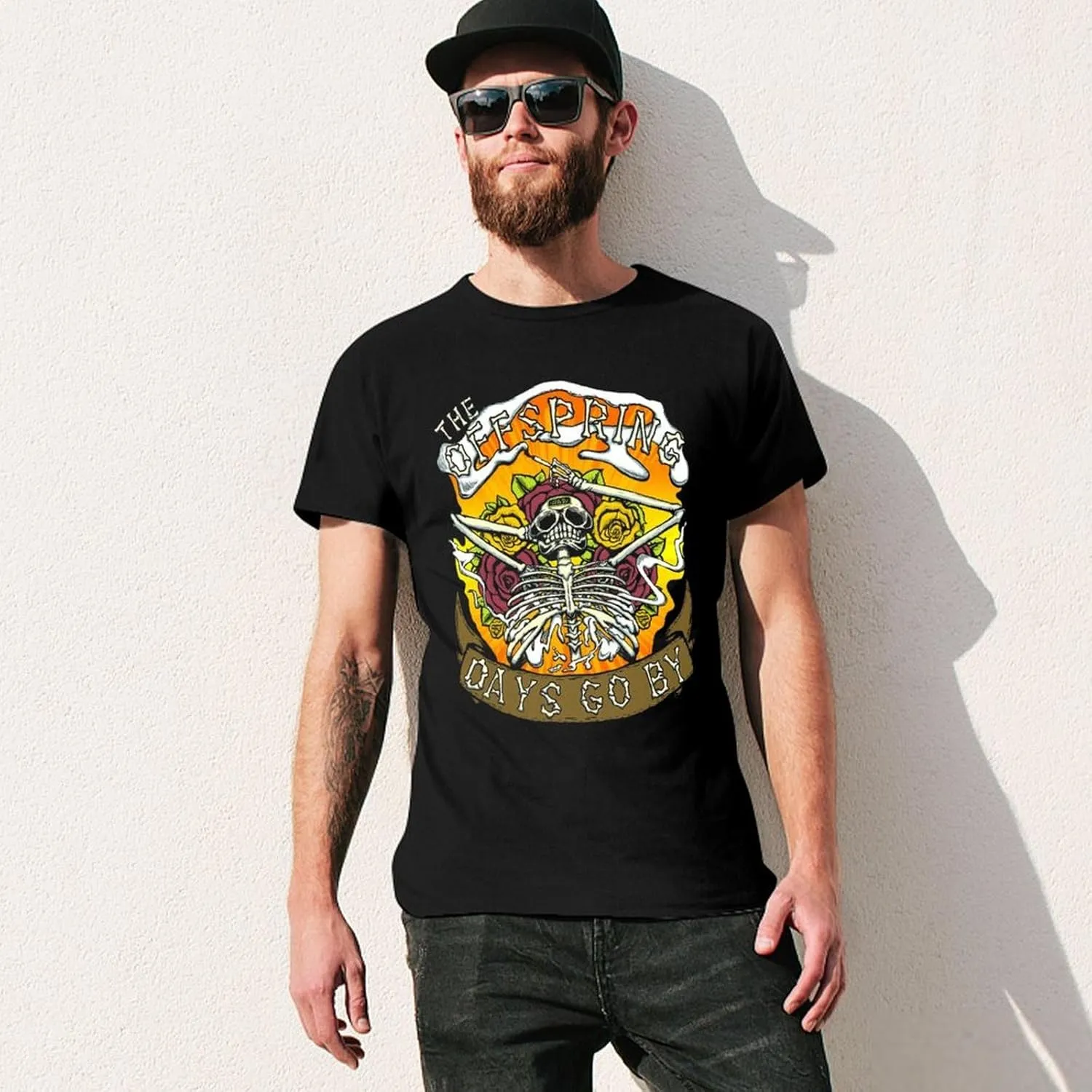 Men Music Fans T Shirt Novelty Short Sleeve Cotton Shirts Unisex