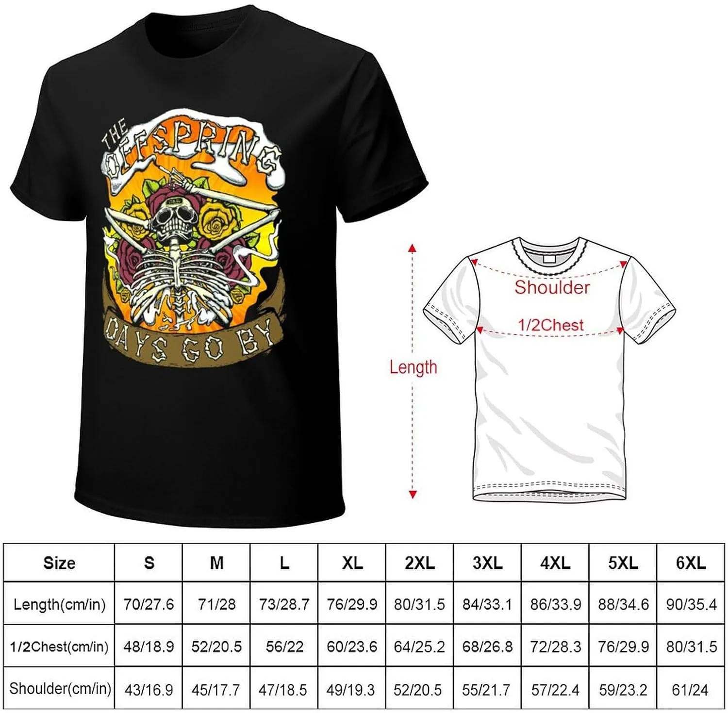 Men Music Fans T Shirt Novelty Short Sleeve Cotton Shirts Unisex