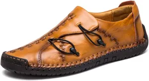 Mens Casual Loafers Driving Shoes Sneakers Walking Leather Slip on Penny Classic Moccasins Business Office