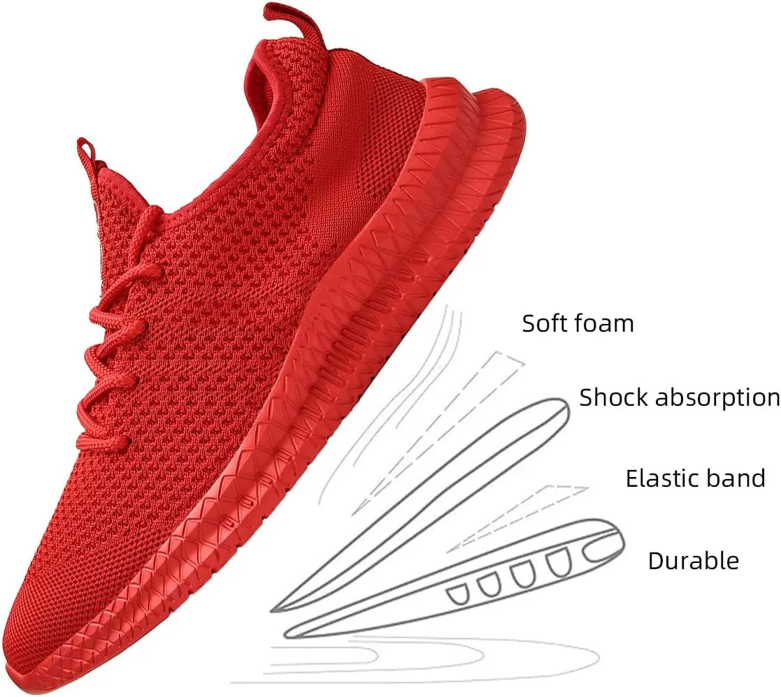 Men's Shoes Running Walking Sneakers Casual Tennis