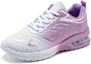 Mesh Breathable Mens Sneakers, Soft Sole Running Shoes, Casual Walking Shoes Fitness Yoga Both
