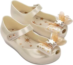mini melissa Girl's Ultragirl Star Ii (Toddler) Ballet Flat