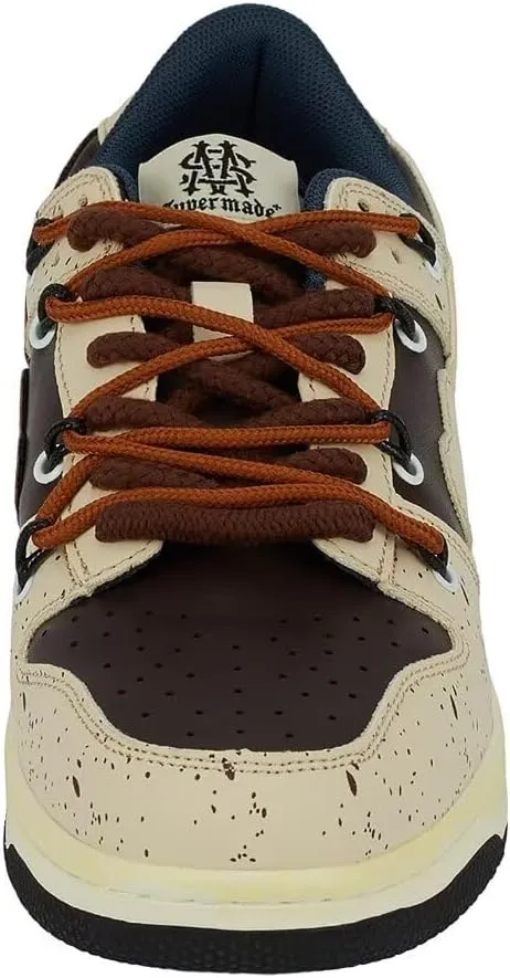 MONSTER VALLEY Sneakers for Women and Men Low Top Lace up Skate Shoe Casual Unisex Sneaker