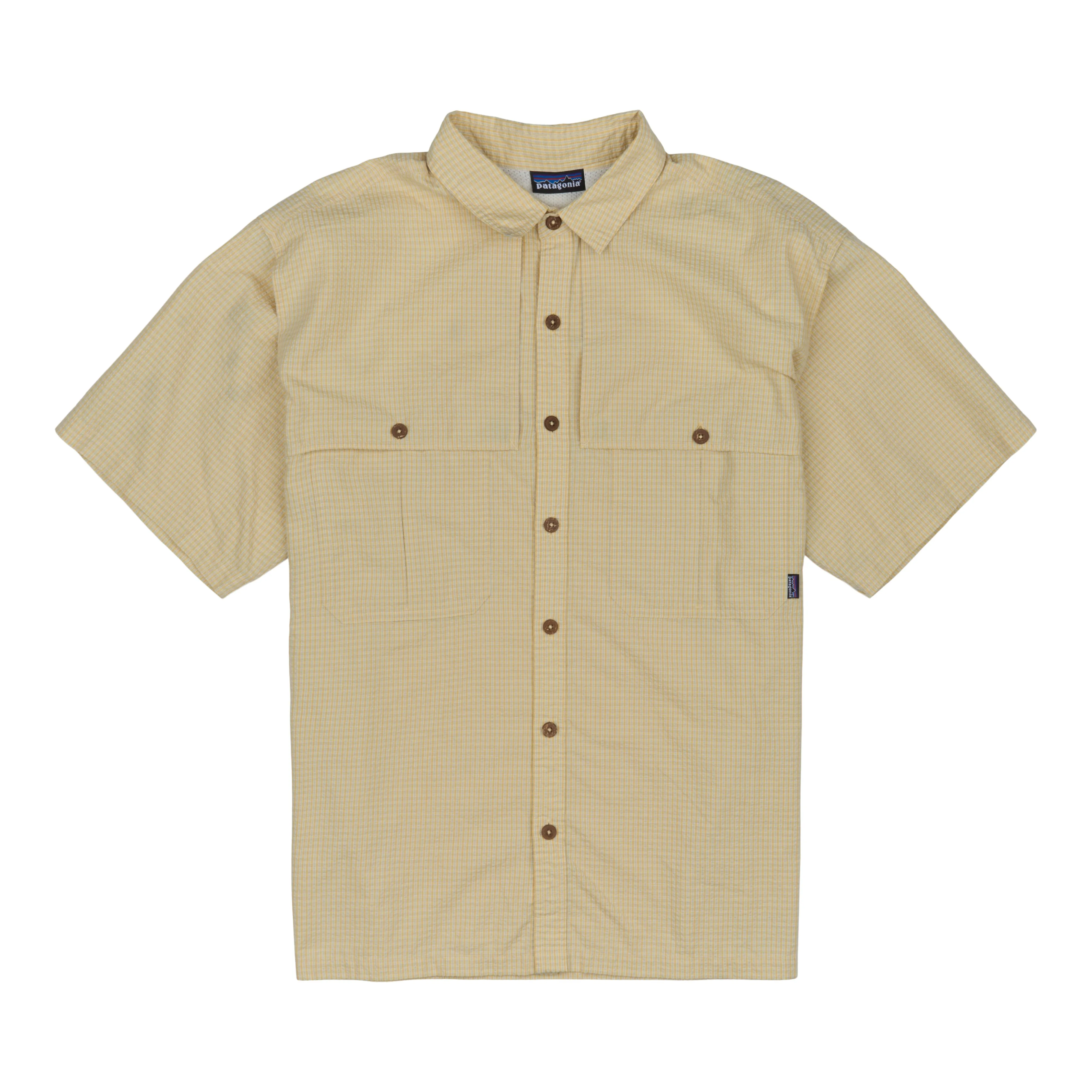 M's Short-Sleeved Tropical Flats Shirt
