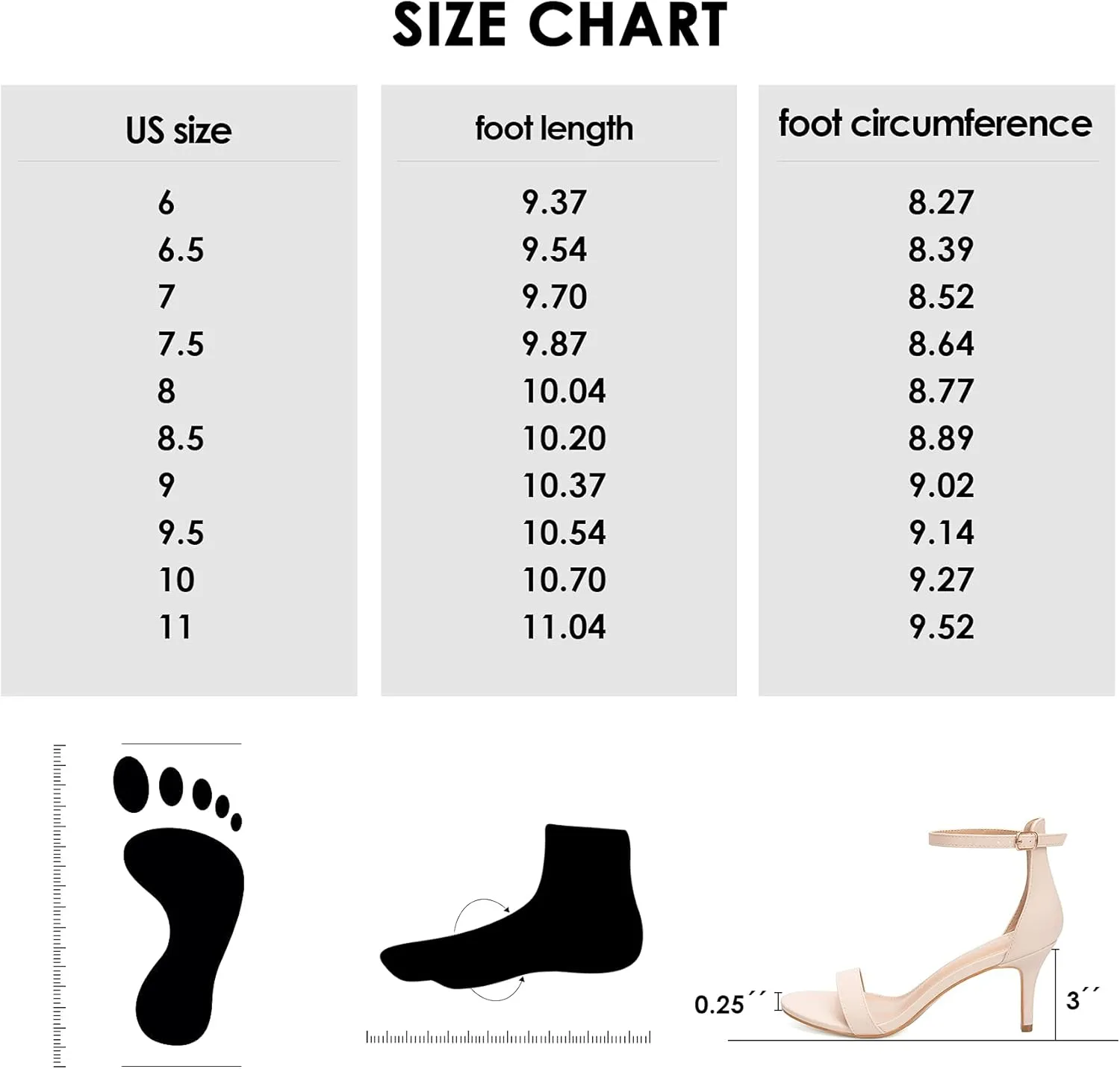 mysoft Women's Stilettos Classic Strappy Open Toe Pump Heel Sandals