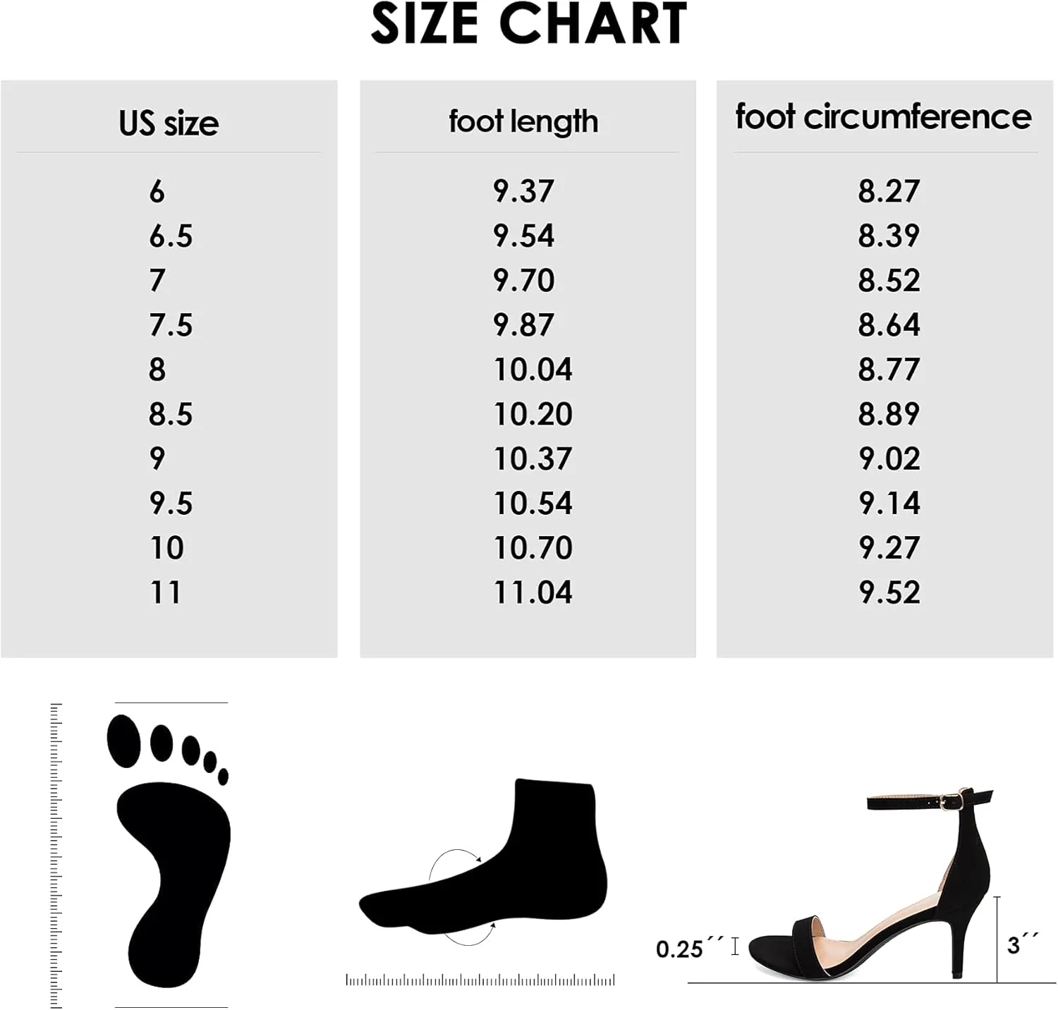 mysoft Women's Stilettos Classic Strappy Open Toe Pump Heel Sandals