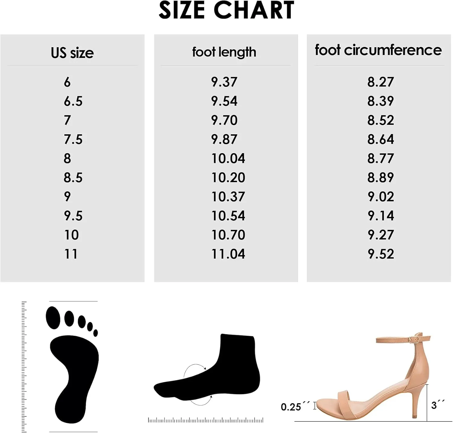 mysoft Women's Stilettos Classic Strappy Open Toe Pump Heel Sandals
