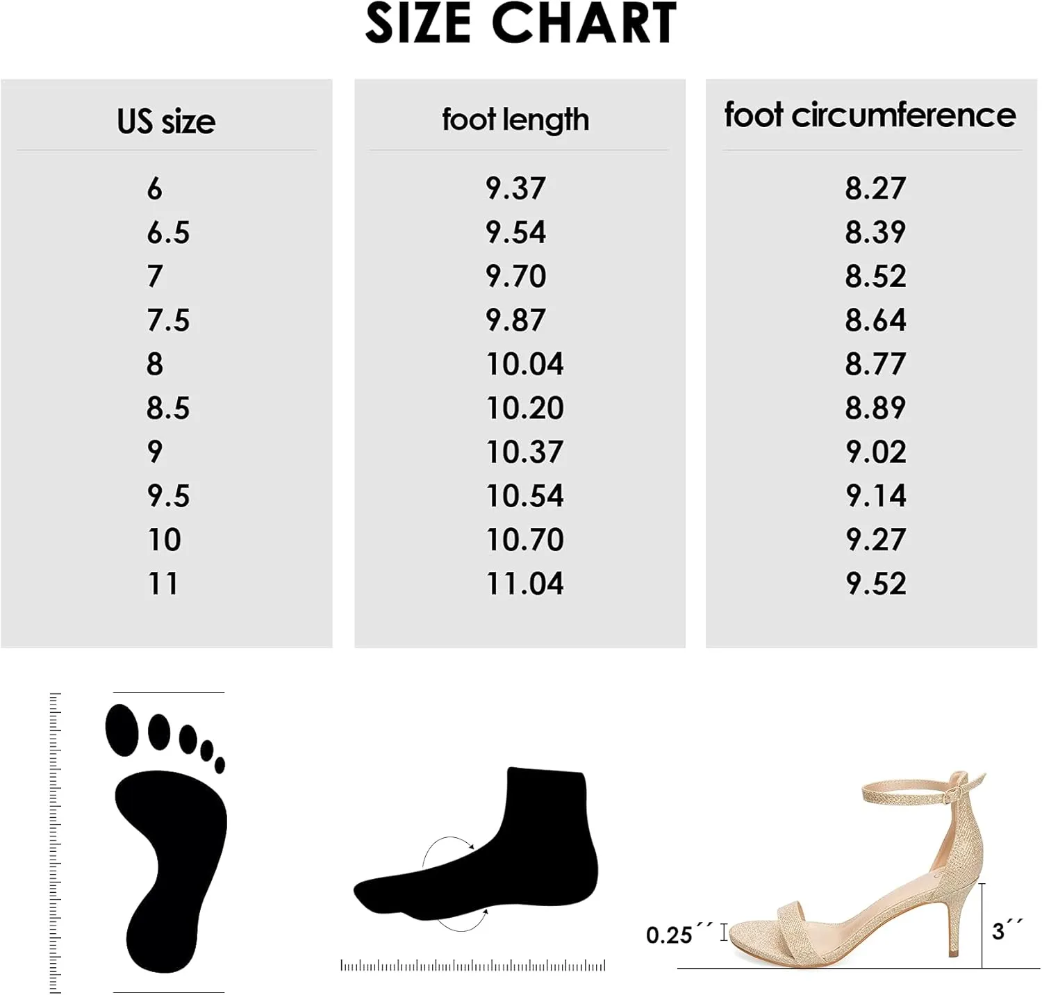 mysoft Women's Stilettos Classic Strappy Open Toe Pump Heel Sandals