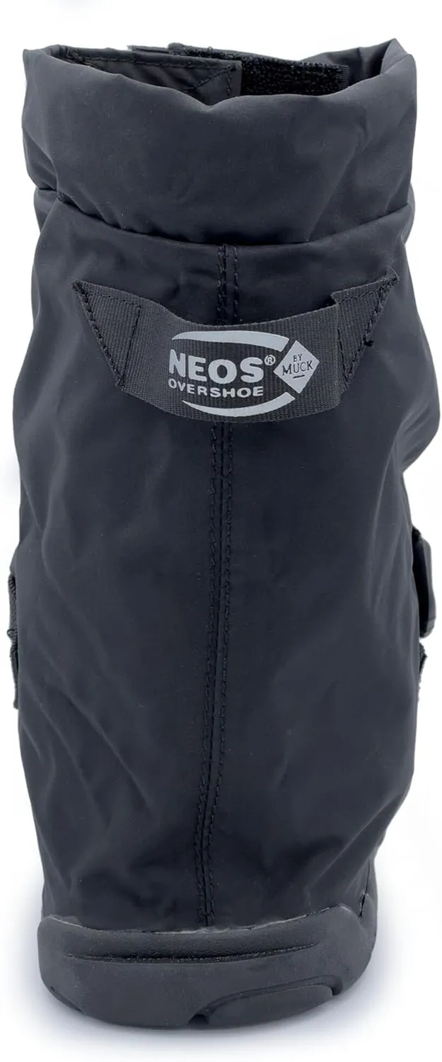 NEOS 11" Villager Nylon All Season Waterproof Overshoes (VIS1), Black, Large