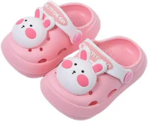 NW Kids Cute Clogs Garden Shoes Toddler Boys Girls Non-Slip Soft EVA Slides Slippers Indoor Outdoor Waterproof Children Water Shower Beach Pool Sandals