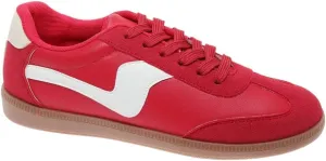 OUTWOODS Women's Lady Sneakers Lace-up Low Top Casual Fashion Shoes Sneakers